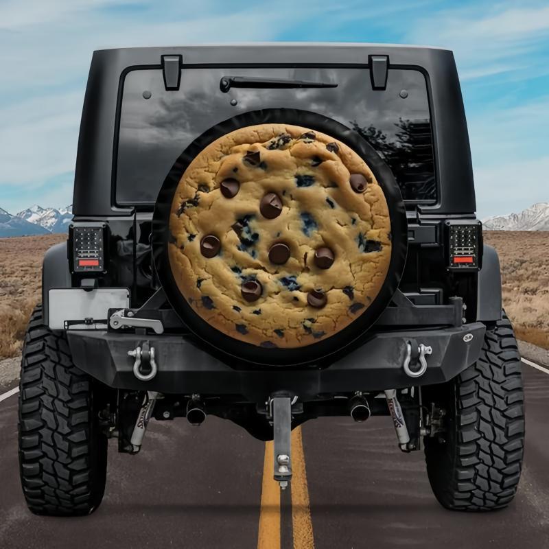 Load image into Gallery viewer, Chocolate Chip Cookie Funny Tire Cover
