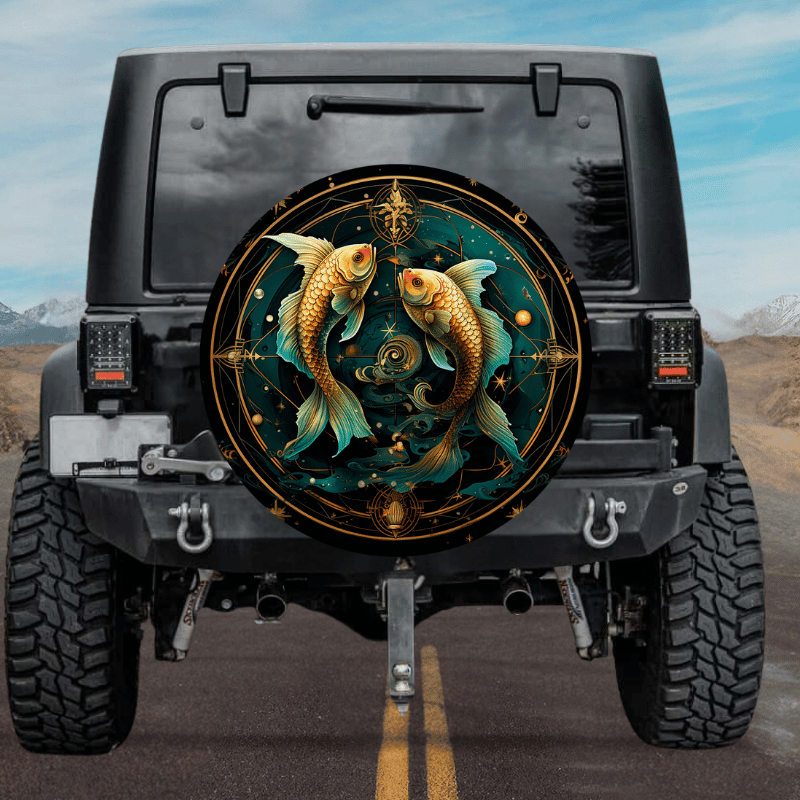 Load image into Gallery viewer, Pisces Spare Tire Cover
