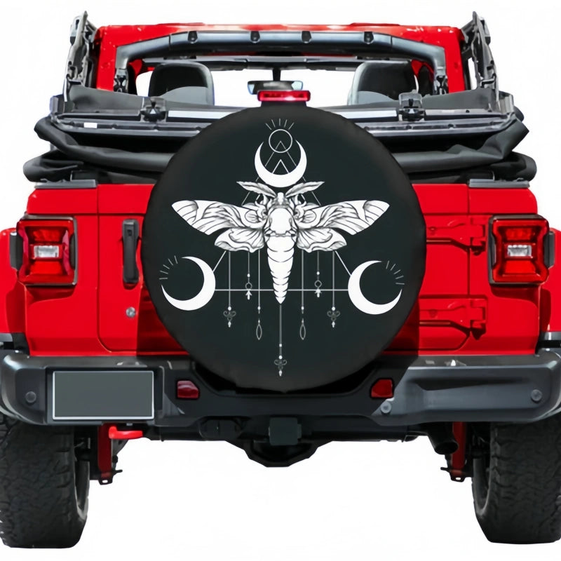 Load image into Gallery viewer, Celestial Moth Spare Tire Cover
