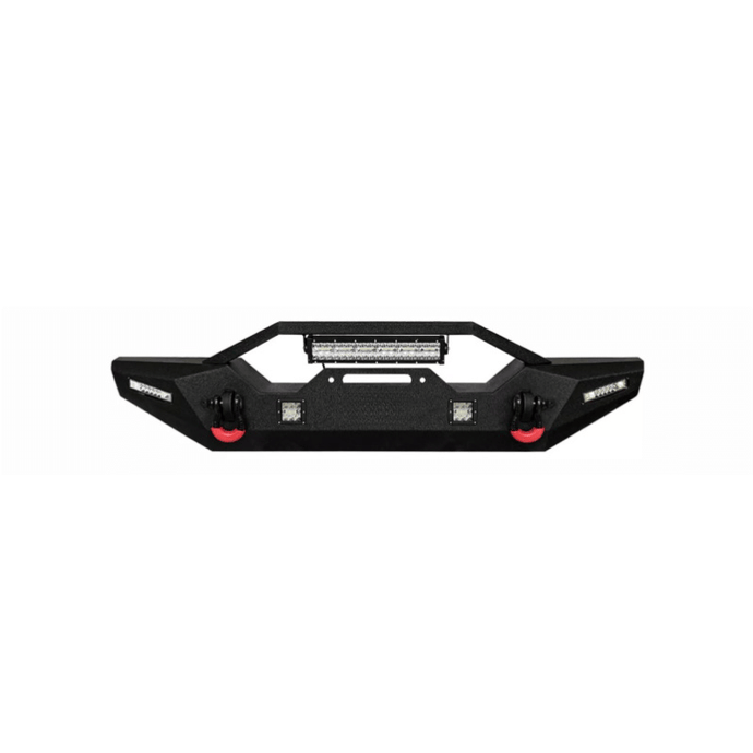 Front Bumper W/Winch Plate&Lights For 97-06 Jeep Wrangler TJ