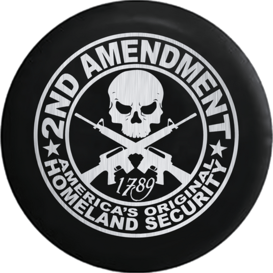 2nd Amendment Homeland Security Skull