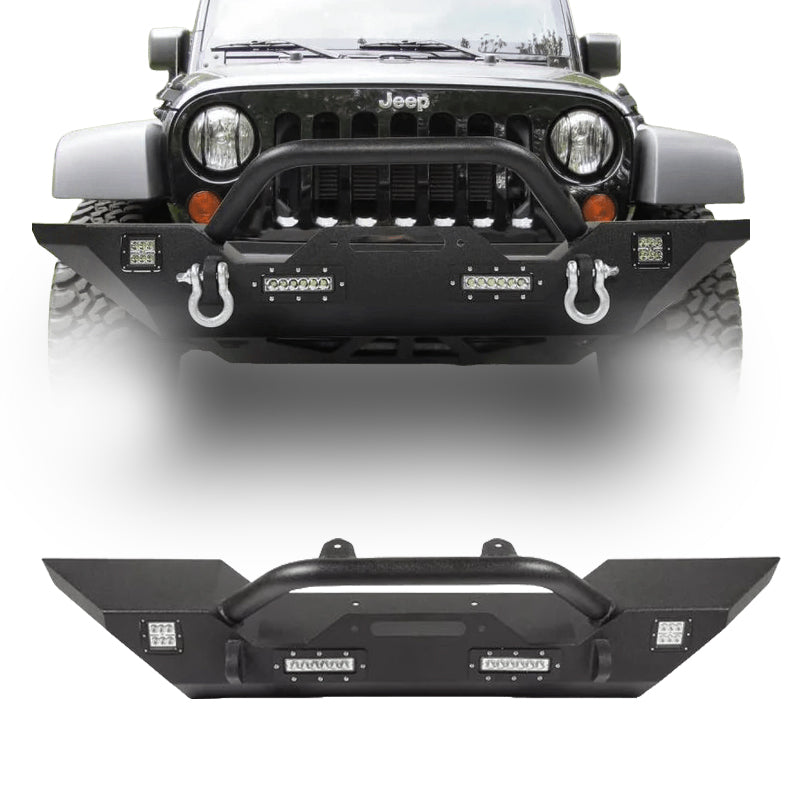 Load image into Gallery viewer, Bumper w/ Led Lights for 20-24 Jeep Gladiator JT
