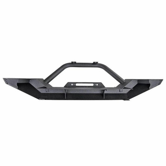 Front Bumper  W/ Winch Plate D-Rings Rock Crawler For Jeep Wrangler 87-06 YJ