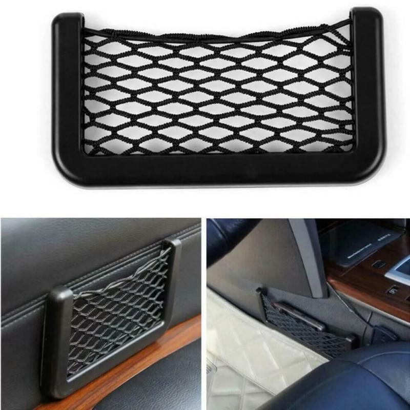 Load image into Gallery viewer, Car Elastic Mesh Storage Phone Holder Accessories Universal
