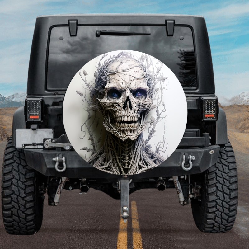 Load image into Gallery viewer, New skull design Spare Tire Cover Thickening Leather Universal - Ⅱ
