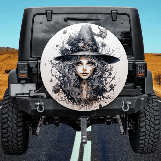 Witch 5 spare tire cover thickened leather universal