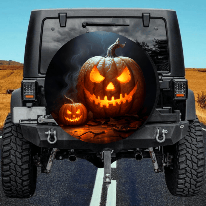 Pumpkin 2 spare tire cover thickened leather universal