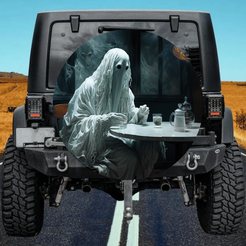 Load image into Gallery viewer, Ghost 2 spare tire cover thickened leather universal
