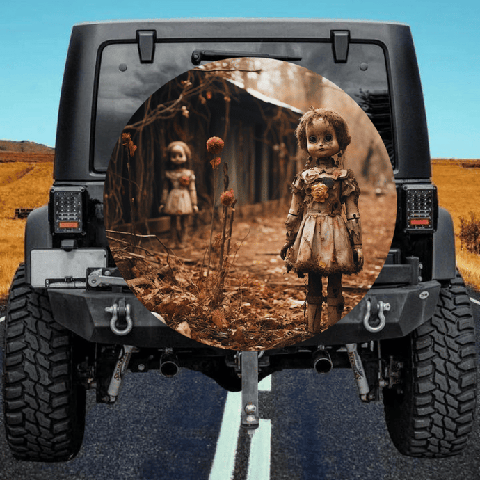 Dolls 3 spare tire cover thickened leather universal