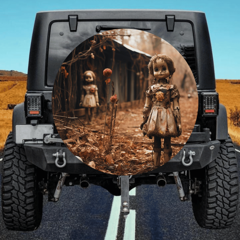 Load image into Gallery viewer, Dolls 3 spare tire cover thickened leather universal
