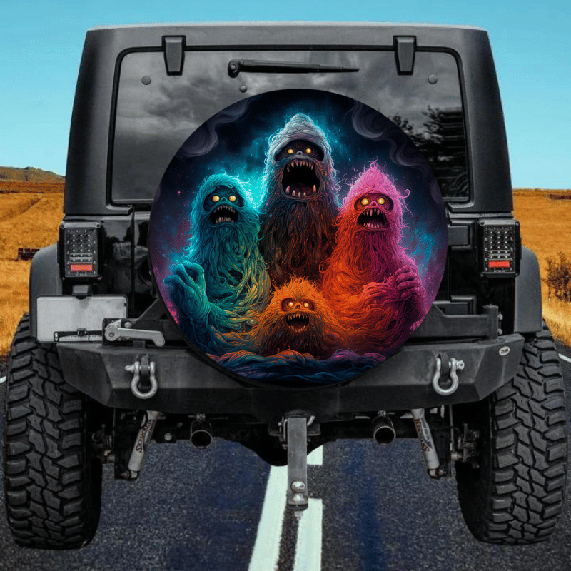 Load image into Gallery viewer, Yetis spare tire cover thickened leather universal
