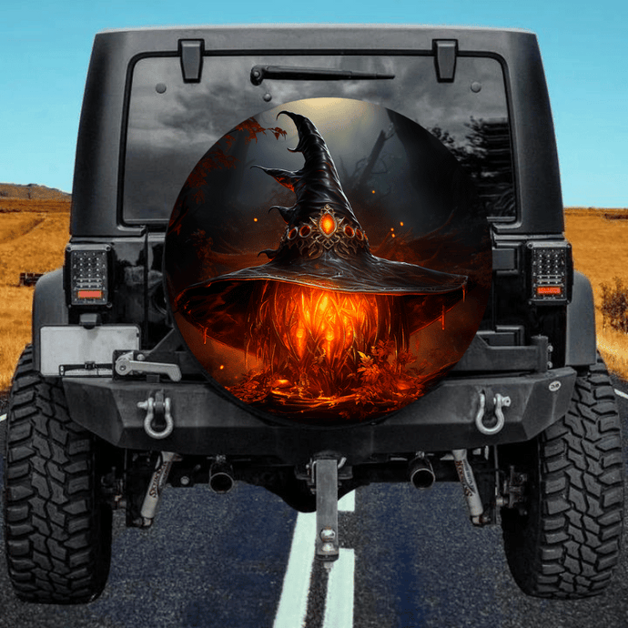 Witch hat spare tire cover thickened leather universal