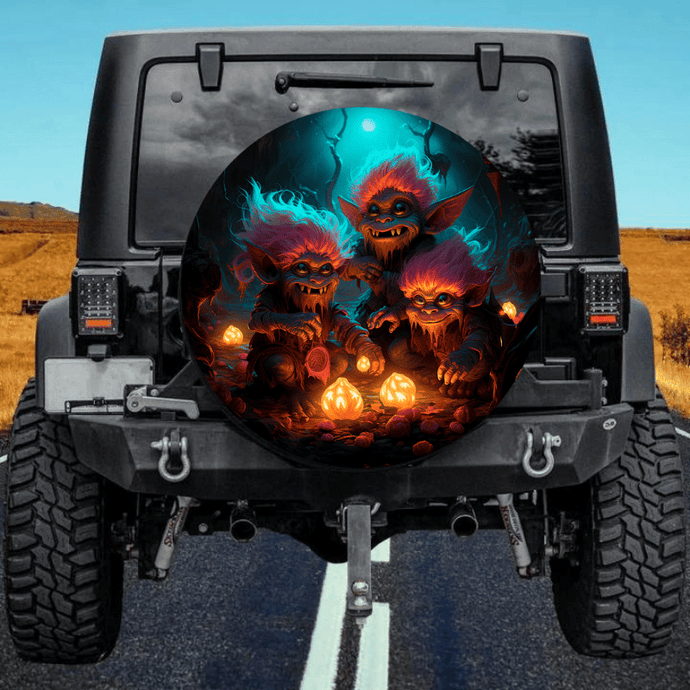 Trolls spare tire cover thickened leather universal