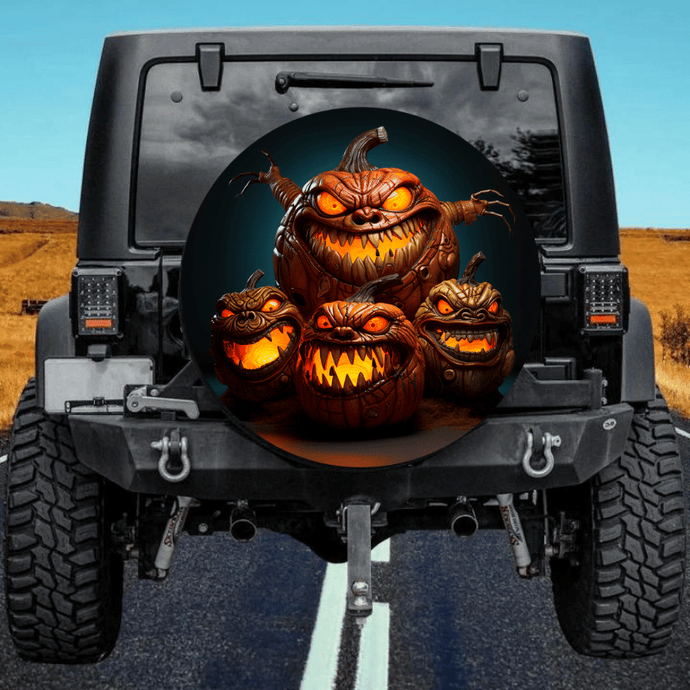 Pumpkin 5 spare tire cover thickened leather universal