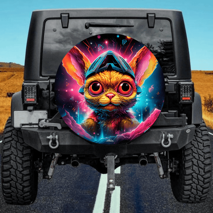 Gremlin spare tire cover thickened leather universal