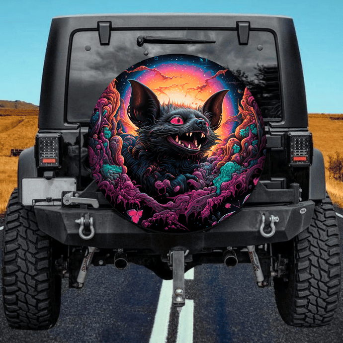 Bats spare tire cover thickened leather universal