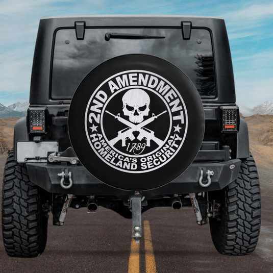 2nd Amendment Homeland Security Skull