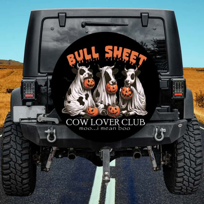 Halloween spare tire cover thickened leather universal - Cow