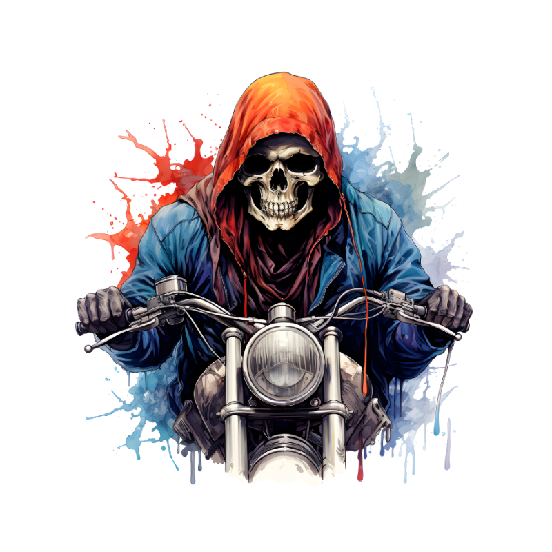 Load image into Gallery viewer, Motorcycle Skeleton design spare tire cover thickened leather universal
