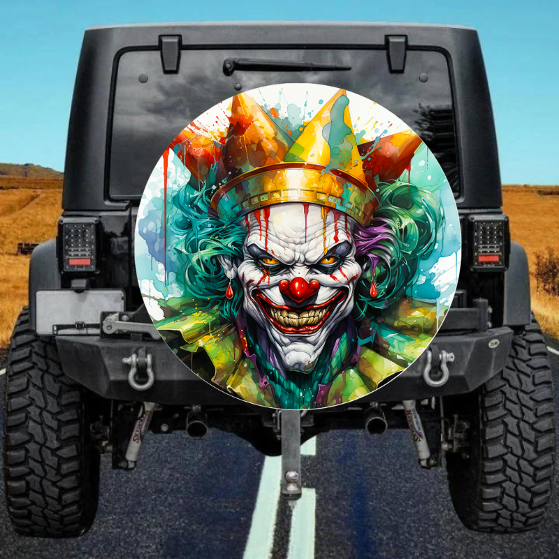 Load image into Gallery viewer, Joker spare tire cover thickened leather universal
