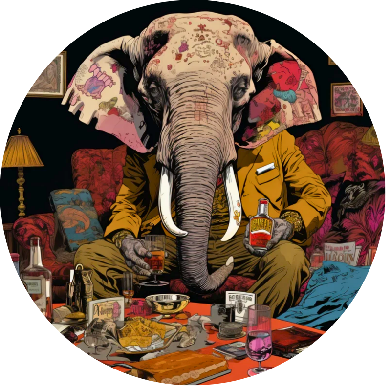 Load image into Gallery viewer, Weird elephant Spare Tire Cover
