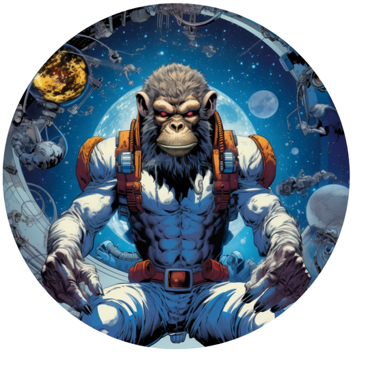 Space Monkeys 2 Spare Tire Cover