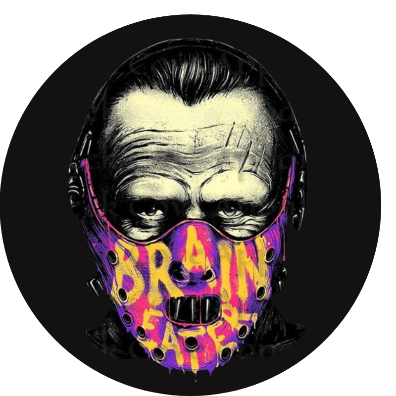 Load image into Gallery viewer, Halloween Hannibal spare tire cover thickened leather universal
