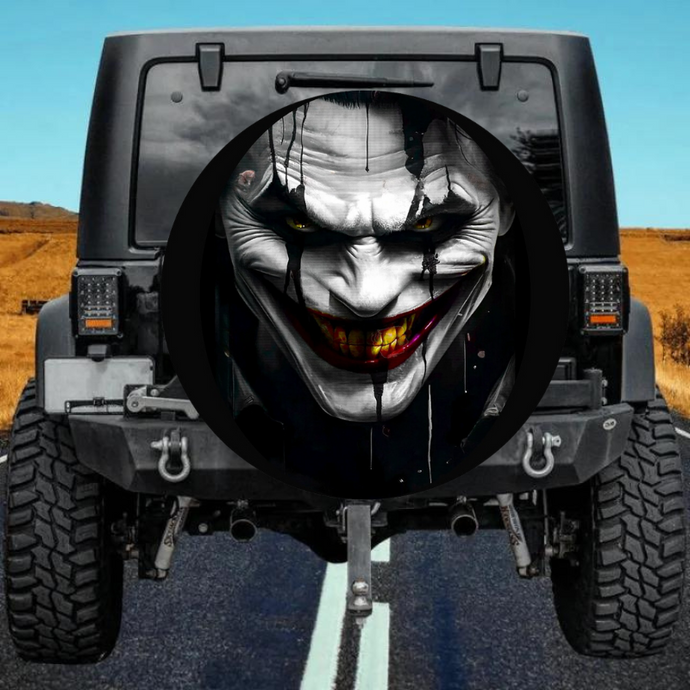 The Joker spare tire cover thickened leather universal