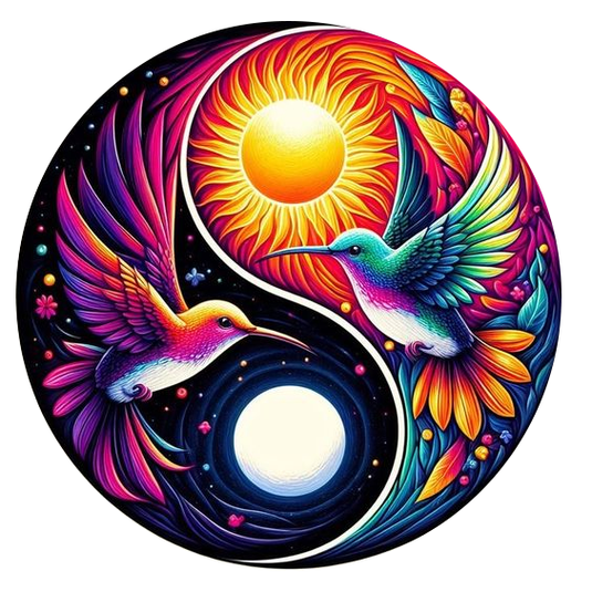 sun moon and bird Spare Tire Cover Thickening Leather Universal