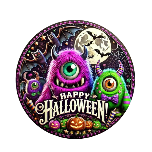 Happy Halloween spare tire cover thickened leather universal