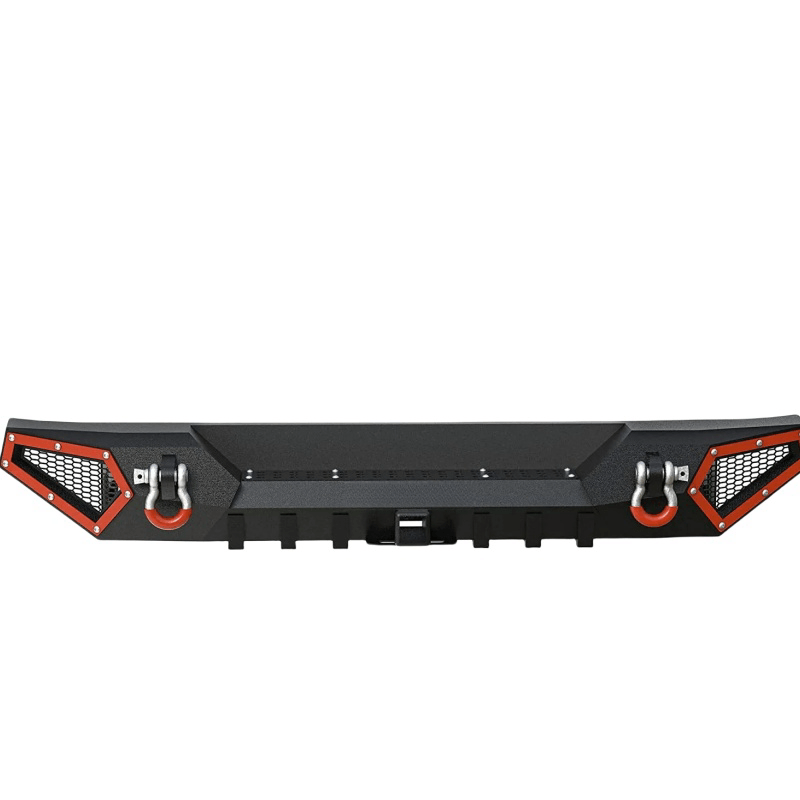 Load image into Gallery viewer, Rear Bumper For 87-06 Jeep Wrangler YJ w/ 2x D-Rings
