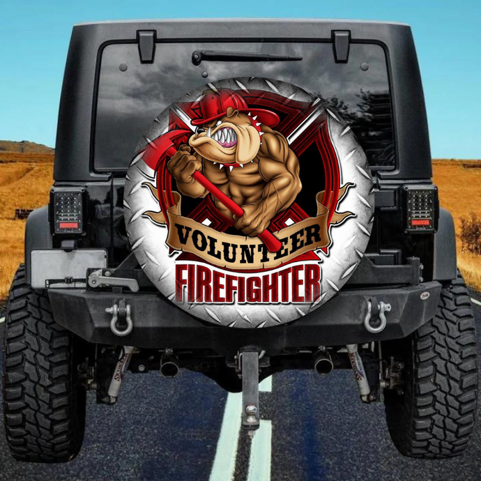 Firefighter 23 spare tire cover thickened leather universal