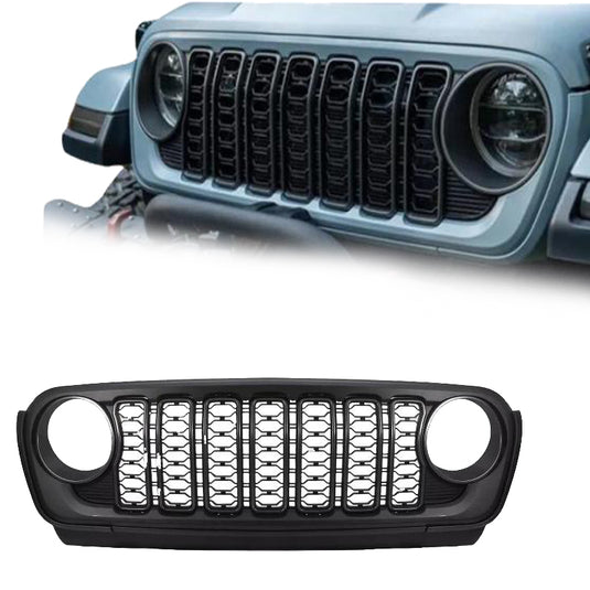 Front Grille Bumper Fits For  2020-2024  Gladiator JT