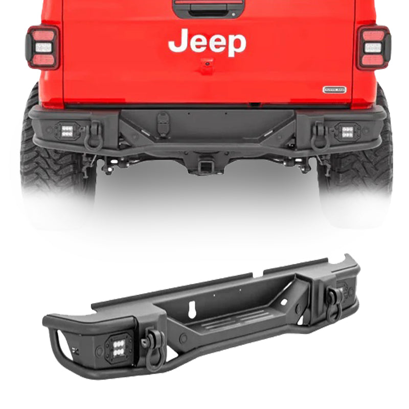 Load image into Gallery viewer, Tubular Rear Bumper For 20-24 Jeep Gladiator JT
