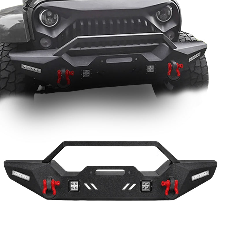 Load image into Gallery viewer, Front Bumper /LED Lights Fits 07-24 Jeep Wrangler JK
