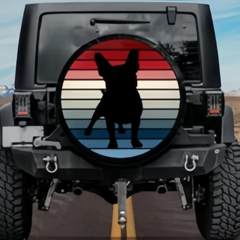 Load image into Gallery viewer, French Bulldog Spare Tire Cover -II
