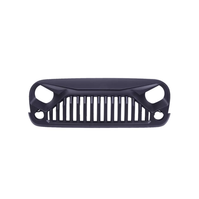 Load image into Gallery viewer, Front Bumper Grille Grill Matte Black Angry Bird For 07-18 Jeep Wrangler JK
