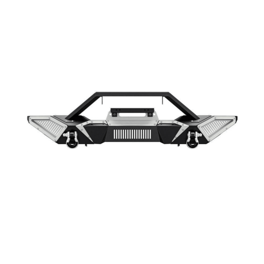 Front Bumper for 07-18 Jeep Wrangler JK w/ Winch Plate D-Rings