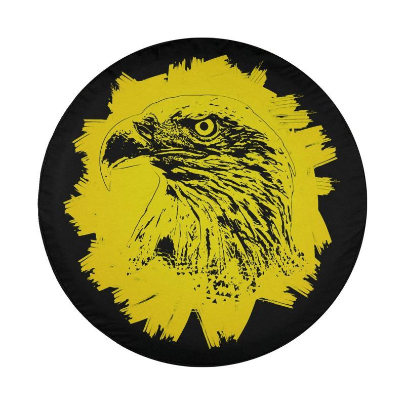 Load image into Gallery viewer, Eagle Motif Bird of Prey Spare Tire Cover Thickening Leather Universal
