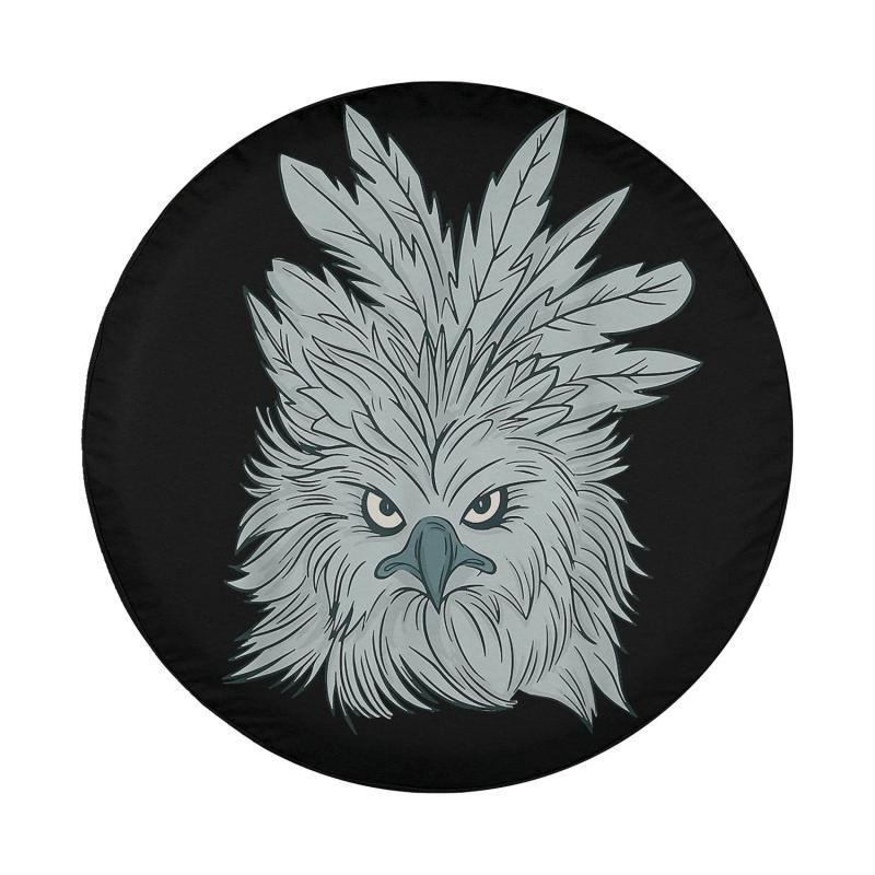 Load image into Gallery viewer, Harpy Eagle Bird Spare Tire Cover Thickening Leather Universal
