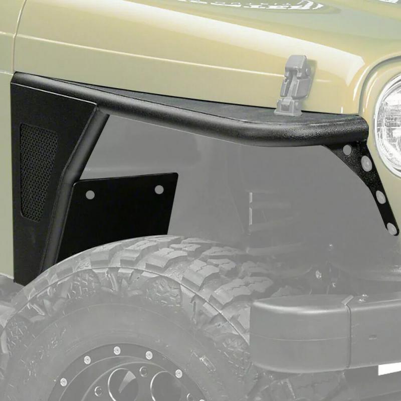 Load image into Gallery viewer, Offroad Steel Front Fender Flares Armor Guard for 97-06 Jeep Wrangler TJ
