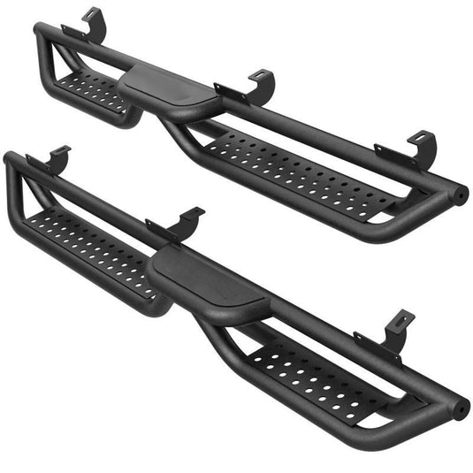 Running Board builts for 07-18 Jeep Wrangler JK Unlimited 4 Door Nerf Bar Side Step