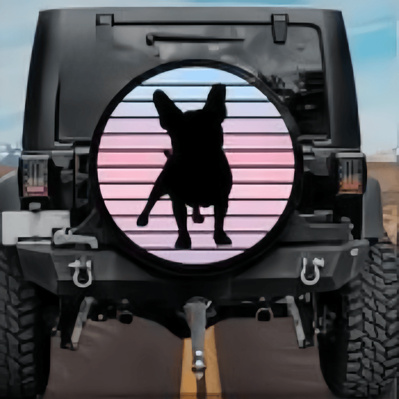 Load image into Gallery viewer, French Bulldog Spare Tire Cover -III
