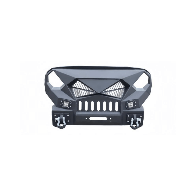 Load image into Gallery viewer, Mad Max Grill Guard Front Bumper W/Winch Plate For 07-18 Jeep Wrangler JK
