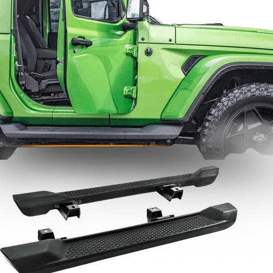 Running Boards Side Step Fits 18-23 Jeep Wrangler JL 2 Door