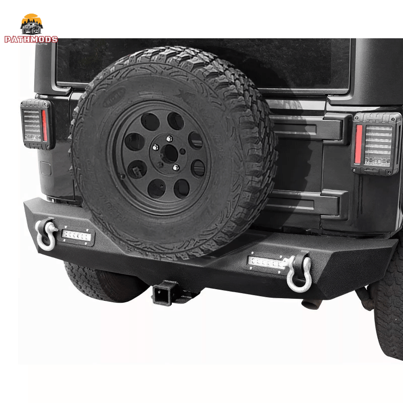 Load image into Gallery viewer, Rear Bumper For 07-18 Jeep Wrangler JK &amp; Unlimitedc
