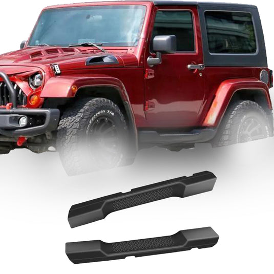 Running Boards Side Steps for 07-17 Jeep Wrangler JK 2-Door