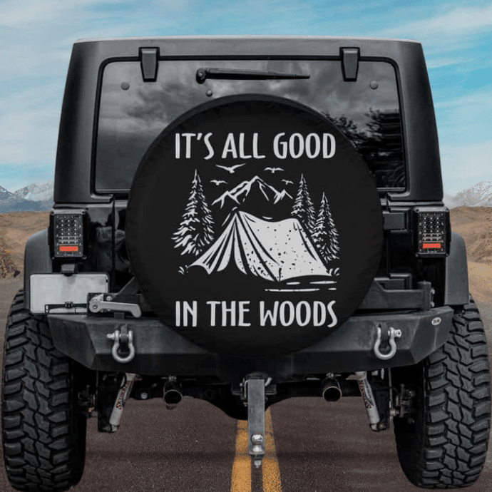 It's All Good In The Woods Spare Tire Cover Thickening Leather Universal