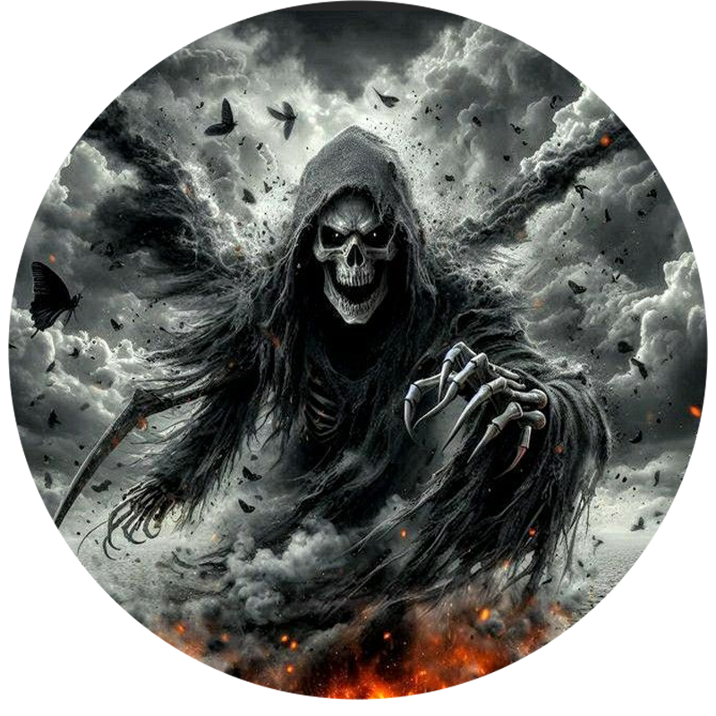 Load image into Gallery viewer, Reaper design spare tire cover thickened leather universal
