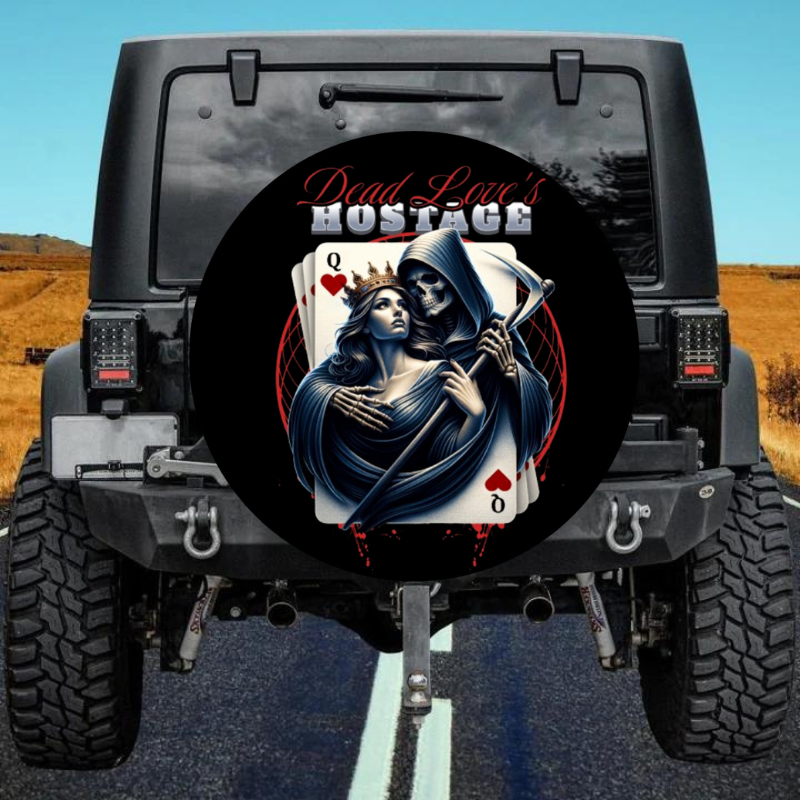 Load image into Gallery viewer, Dead Lovers HOSTAGE spare tire cover thickened leather universal
